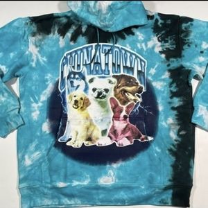 Chinatown Market Dawg Lightning Hooded Sweatshirt